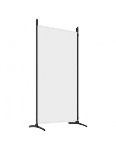 Divisorio a 6 Pannelli Bianco 520x180 cm Tessuto