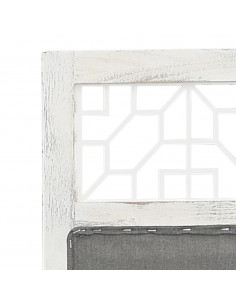 Divisorio a 6 Pannelli Grigio 210x165 cm in Tessuto 2