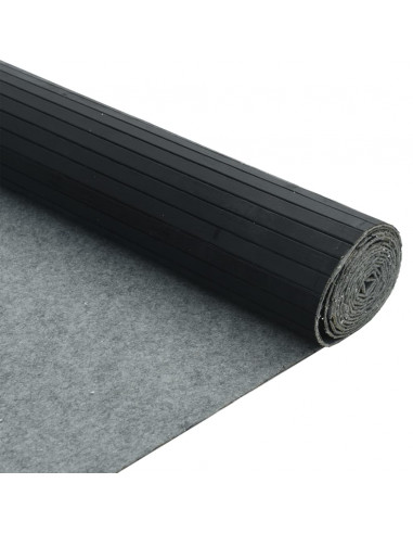 Divisorio Ambienti Nero 165x250 cm in Bambù