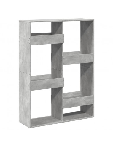 Divisorio Grigio Cemento 100x33x135 cm in Truciolato