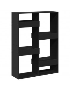 Divisorio Nero 100x33x135 cm in Truciolato