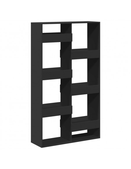 Divisorio Nero 100x33x175 cm in Truciolato