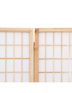 Divisorio Pieghevole 5 Pannelli Stile Giapponese 200x170 cm 2