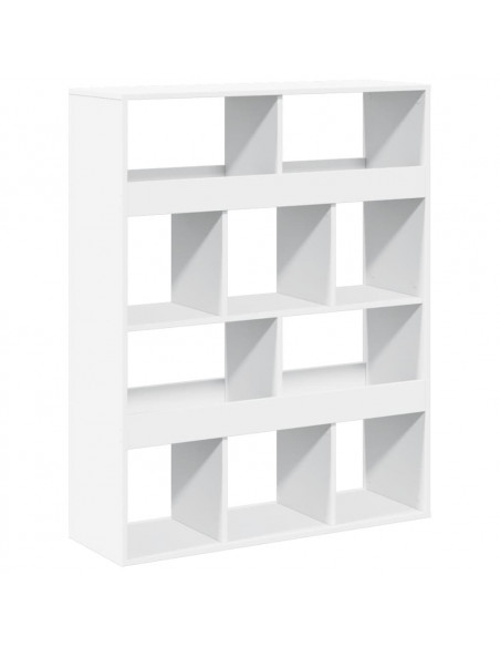 Divisorio Stanza Bianco 100x33x125,5 cm in Truciolato