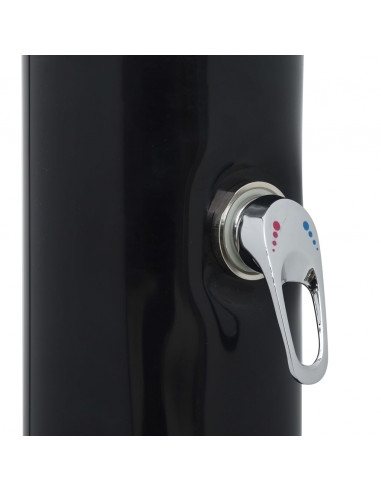 Doccia ad Energia Solare Nera 214 cm 20 L