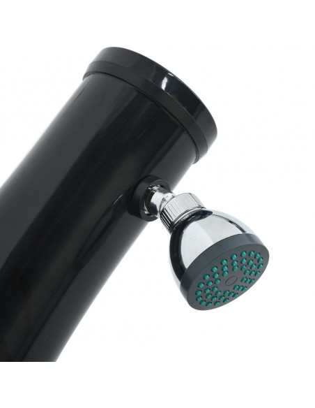 Doccia ad Energia Solare Nera 214 cm 20 L