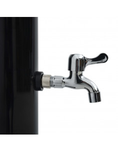 Doccia ad Energia Solare Nera 220 cm 20 L 2