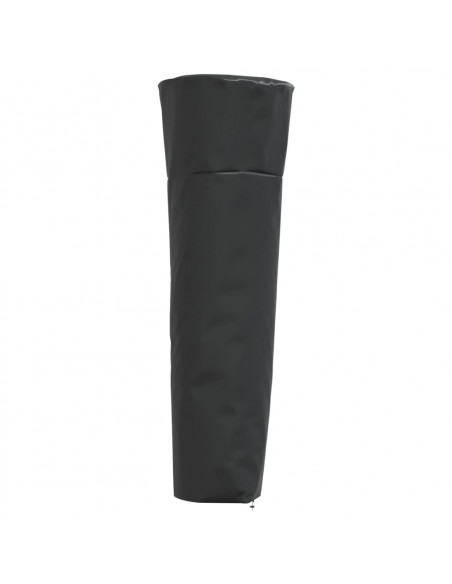 Copertura per Stufa a Piramide Nera 86x47x241 cm 420D Oxford