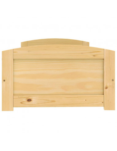 Dormeuse 2 Cassetti 90x200 cm Legno Massello Pino IRUN