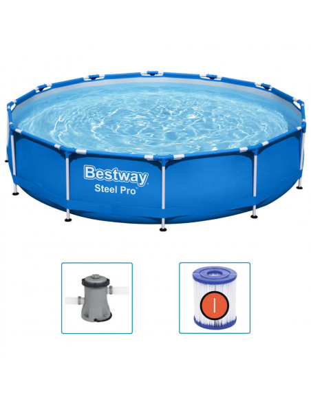 Bestway Telaio Piscina Steel Pro 366x76 cm