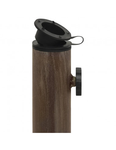 Base per Ombrellone Bronzo 44x44x31 cm in Ghisa