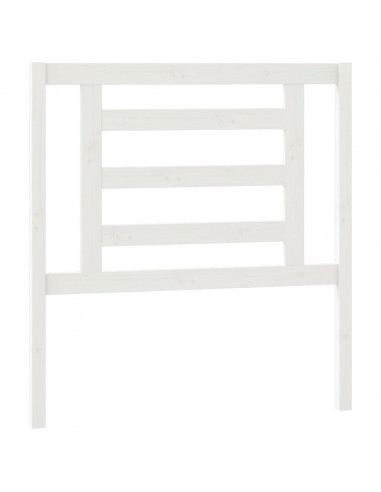 Dormeuse Estraibile Bianca 2x(90x190) cm Legno Massello di Pino