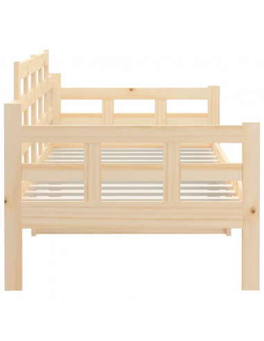 Dormeuse in Legno Massello di Pino 90x200 cm