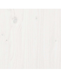 Dormeuse Letto Estraibile e Cassetti Bianco 90x190cm Legno Pino 2