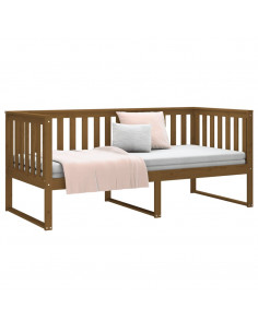 Dormeuse Miele 100x200 cm in Legno Massello di Pino