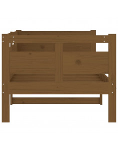 Dormeuse Miele in Legno Massello di Pino 80x200 cm 2