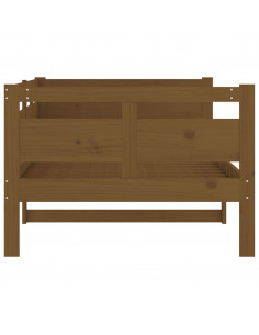Dormeuse Miele in Legno Massello di Pino 90x190 cm 2