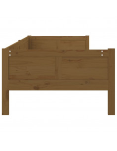 Dormeuse Miele in Legno Massello di Pino 90x190 cm