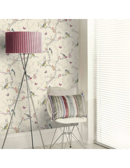 DUTCH WALLCOVERINGS Carta da Parati "Phoebe" Beige