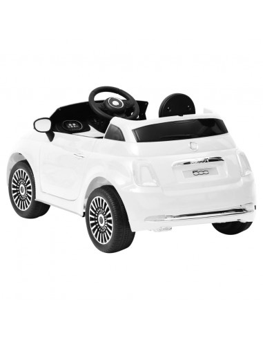 Auto Elettrica per Bambini Fiat 500 Bianca