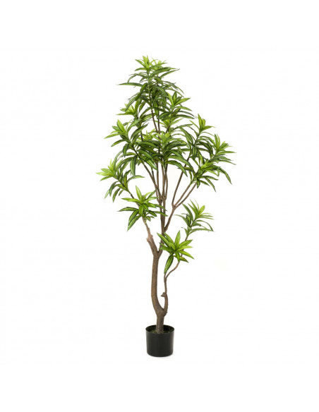 Emerald Albero di Dracaena Artificiale 155 cm Verde