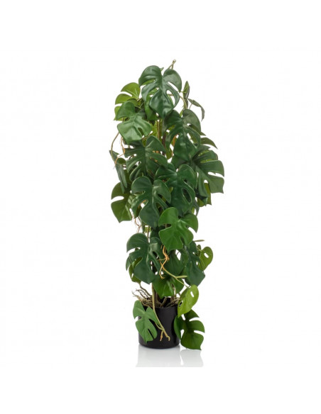 Emerald Monstera Artificiale 75 cm in Vaso