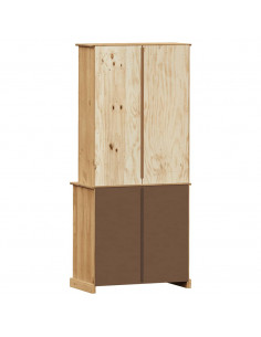 Credenza VIGO 78x40x175 cm in Legno Massello di Pino 2