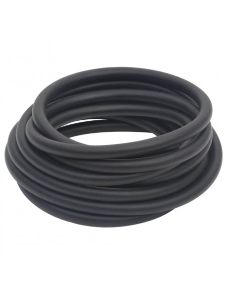 Tubo Aria Ibrido Nero 0,6" 10 m in Gomma e PVC