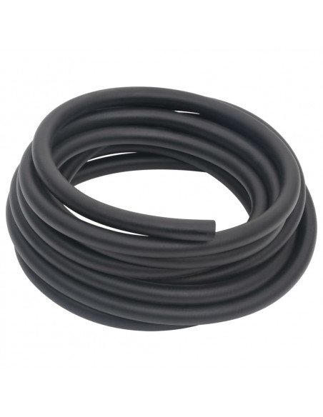 Tubo Aria Ibrido Nero 0,6" 10 m in Gomma e PVC