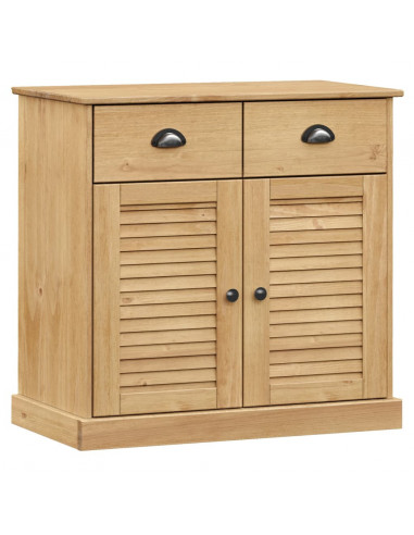 Credenza VIGO 78x40x175 cm in Legno Massello di Pino