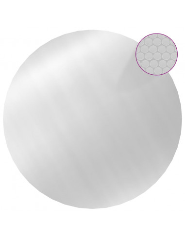 Copertura per Piscina Argento 417 cm PE