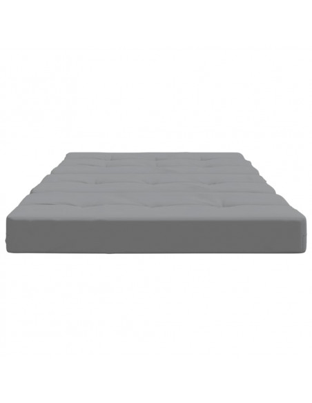 Cuscini per Sedia a Sdraio 2 pz Grigio in Tessuto Oxford