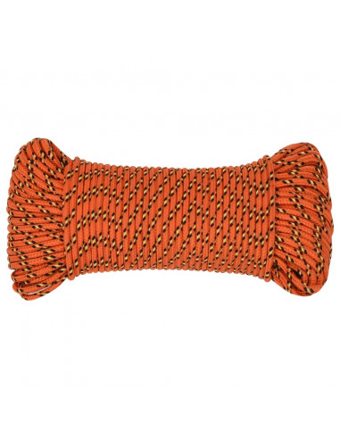 Corda Nautica Arancione 5 mm 250 m in Polipropilene
