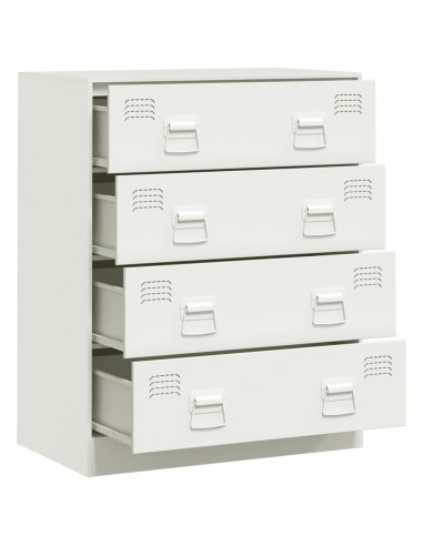 Credenza Rosa 67x39x83 cm in Acciaio