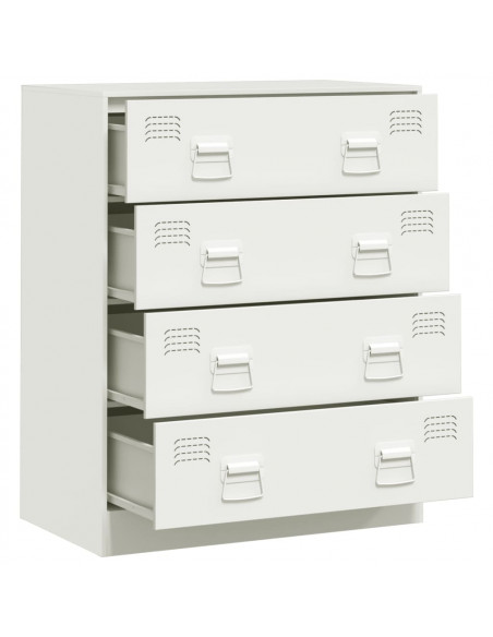 Credenza Rosa 67x39x83 cm in Acciaio