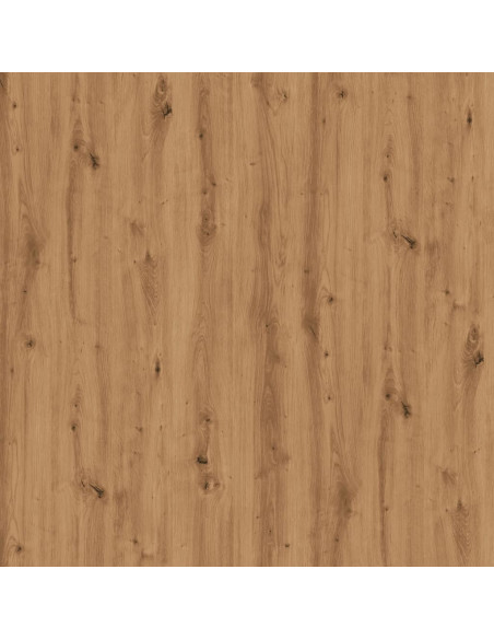 Credenza Rovere Artigianale 90x34x80 cm in Legno Multistrato