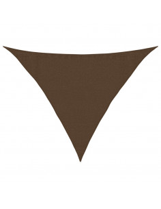 Vela Parasole 160 g/m² Marrone 3,5x3,5x4,9 m in HDPE 2