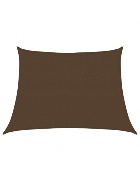 Vela Parasole 160 g/m² Marrone 4/5x3 m in HDPE