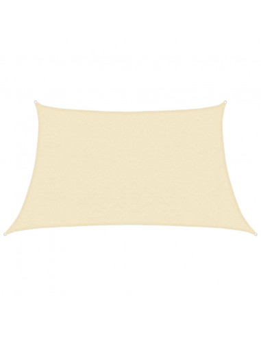 Vela Parasole 160 g/m² Crema 3/4x2 m in HDPE
