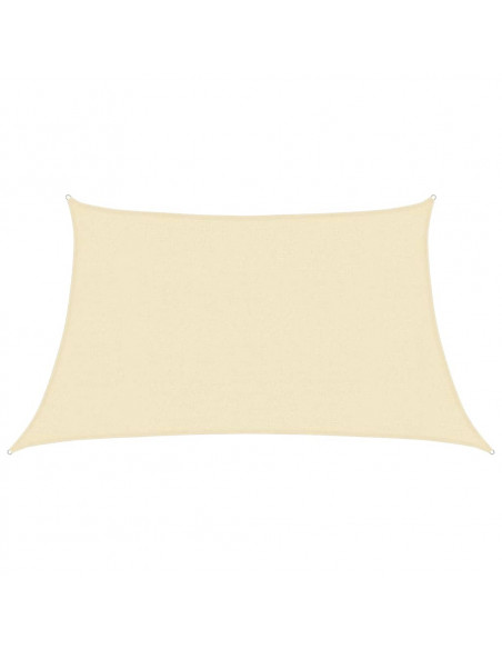 Vela Parasole 160 g/m² Crema 3/4x2 m in HDPE