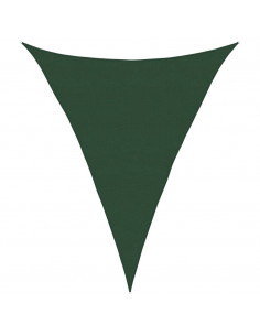 Vela Parasole 160 g/m² Verde Scuro 5x6x6 m in HDPE 2