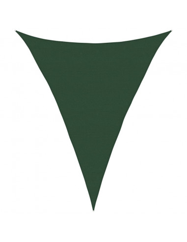 Vela Parasole 160 g/m² Verde Scuro 5x6x6 m in HDPE