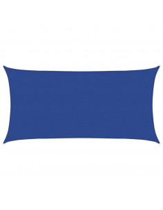 Vela Parasole 160 g/m² Blu 2,5x4,5 m in HDPE 2