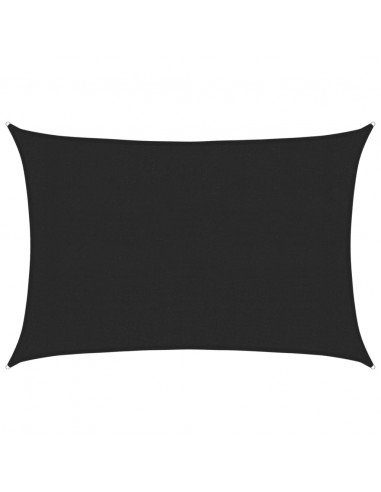 Vela Parasole 160 g/m² Nera 3x4 m in HDPE