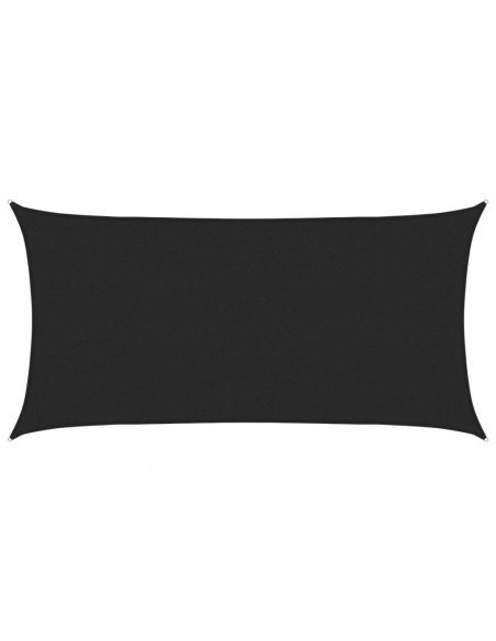 Vela Parasole 160 g/m² Nera 2x4 m in HDPE
