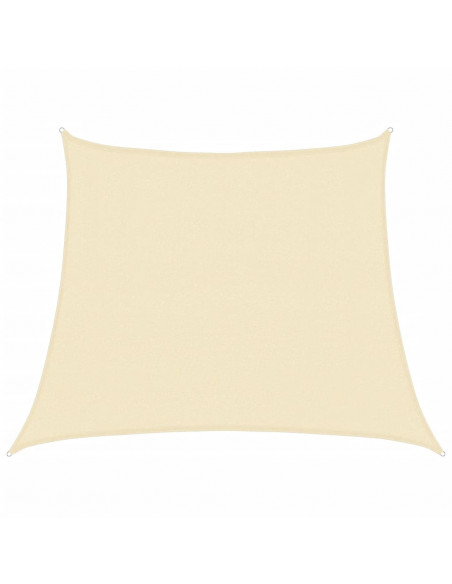 Vela Parasole 160 g/m² Crema 3/4x3 m in HDPE