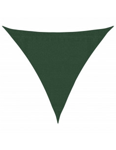 Vela Parasole 160 g/m² Verde Scuro 3,6x3,6x3,6 m in HDPE 2