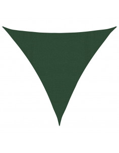 Vela Parasole 160 g/m² Verde Scuro 4,5x4,5x4,5 m in HDPE 2