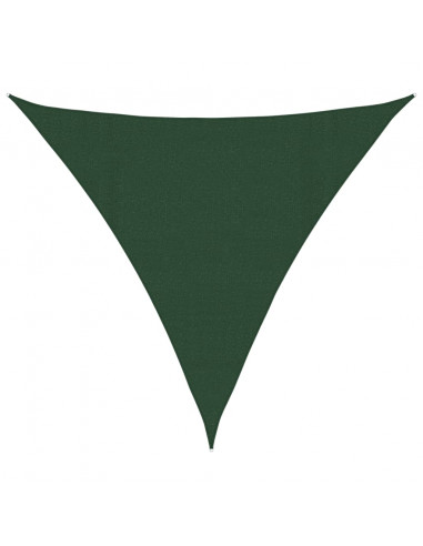 Vela Parasole 160 g/m² Verde Scuro 4,5x4,5x4,5 m in HDPE
