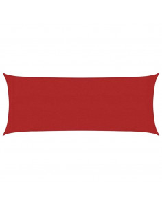 Vela Parasole 160 g/m² Rossa 2x4,5 m in HDPE 2